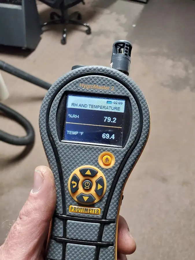Moisture meter humidity assessment for Mold Remediation & Removal in Guntersville